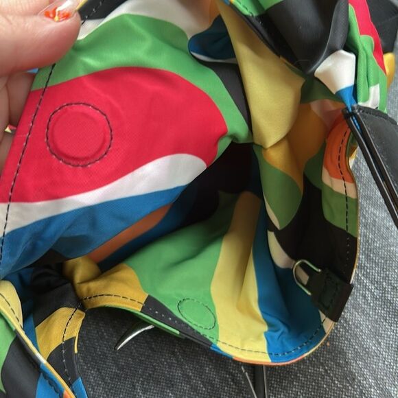 STAUD Colorful Wave Pattern Shoulder Bag - Picture 8 of 8